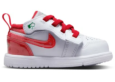 Pre-owned Jordan 1 Low Alt Se Gatorade Pack Red Sneakers In Football Grey/pine Green/white In Multi