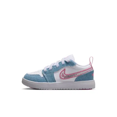 Jordan 1 Low Alt Se Little Kids' Shoes In Blue