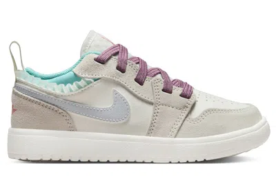 Pre-owned Jordan 1 Low Alt Se Neutral Grey Sneakers In Sail/legend Light Brown/violet Dust In Multi