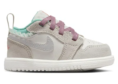 Pre-owned Jordan 1 Low Alt Se Neutral Grey Sneakers In Sail/legend Light Brown/violet Dust In Multi