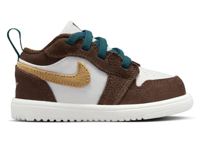 Pre-owned Jordan 1 Low Alt Se Sneakers In Cacao Wow/twine/sail