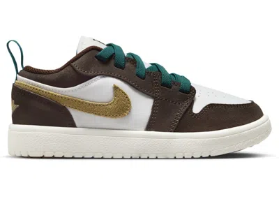 Pre-owned Jordan 1 Low Alt Se Sneakers In Cacao Wow/twine/sail In Multi