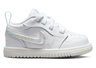 Pre-owned Jordan 1 Low Alt Se Sneakers In Summitin White/summit White/ice Blue In Multi
