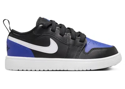 Pre-owned Jordan 1 Low Alt Sneakers In Black/game Royal/white