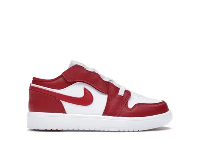 Pre-owned Jordan 1 Low Alt Sneakers In Gym Red/white In Multi