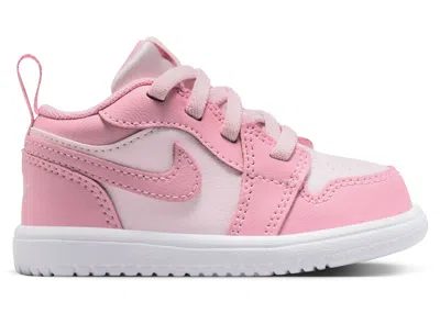 Pre-owned Jordan 1 Low Alt Sneakers In Medium Soft Pink/white/pearl Pink