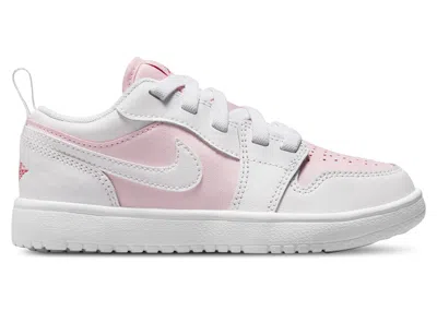 Pre-owned Jordan 1 Low Alt Sneakers In Pink Foam/fire Red/white