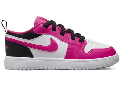 Pre-owned Jordan 1 Low Alt Sneakers In White/black/fierce Pink In Multi