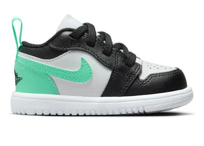 Pre-owned Jordan 1 Low Alt Sneakers In White/green Glow/black