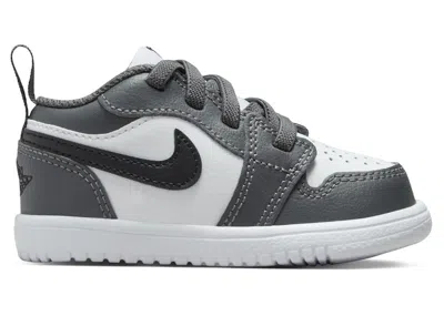 Pre-owned Jordan 1 Low Alt Sneakers In White/iron Grey/black