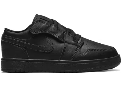 Pre-owned Jordan 1 Low Alt Triple Sneakers In Black