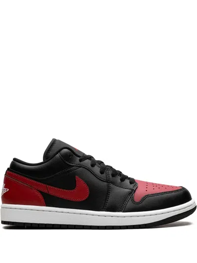 Jordan 1 Low "bred" Sneakers In Red