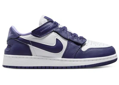 Pre-owned Jordan 1 Low Flyease Sneakers In Sky Blue J Purple/white/sky Blue J Light Purple In Multi