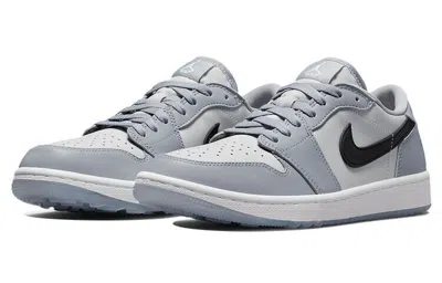 Pre-owned Jordan 1 Low Golf Wolf Grey - Dd9315-002 Men's Shoes