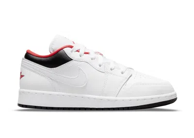 Pre-owned Jordan 1 Low Infrared Sneakers In White/infrared 23/black