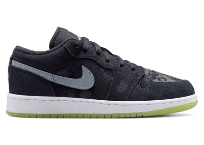 Pre-owned Jordan 1 Low Inner Beast Sneakers In Black/barely Volt/dark Raisin
