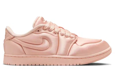 Pre-owned Jordan 1 Low Method Of Make Satin (women's) Sneakers In Guava Ice