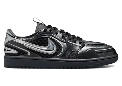 Pre-owned Jordan 1 Low Method Of Make V3 Metallic Silver (women's) Sneakers In Black/white/anthracite In Multi