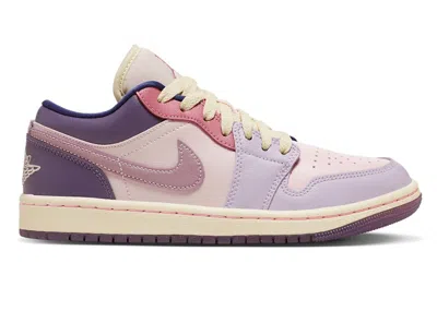 Pre-owned Jordan 1 Low Pastel Purple (women's) Sneakers In Light Soft Pink/plum Fog