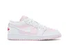Jordan 1 Low Pink Foam Fire Red White Women's
