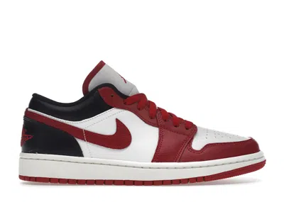 Pre-owned Jordan 1 Low Reverse Toe (women's) Sneakers In White/black/sail