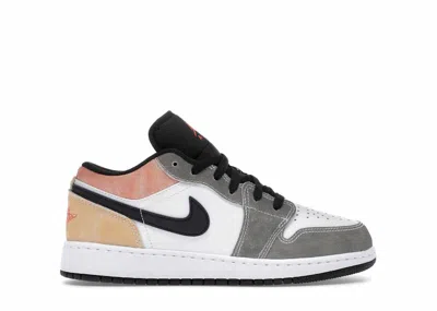 Pre-owned Jordan 1 Low Se Flight Club Sneakers In Black/magic Ember/sundial In Multi