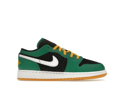 Pre-owned Jordan 1 Low Se Holiday Special (2022) Sneakers In Malachite/black/taxi