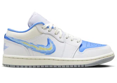 Pre-owned Jordan 1 Low Se Just Skate (women's) Sneakers In University Blue/sail
