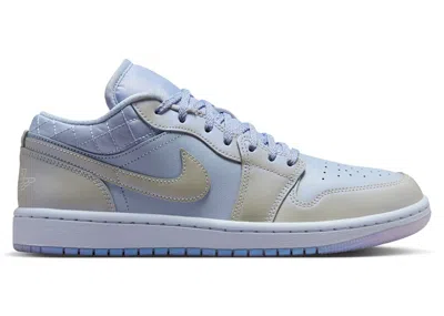 Pre-owned Jordan 1 Low Se Pearlized Quilt (women's) Sneakers In Ghost/sail/pure Platinum