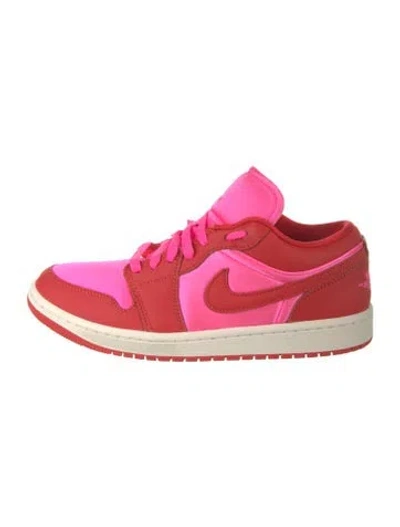 Pre-owned Jordan 1 Low Se Pink Blast Sneakers In Red