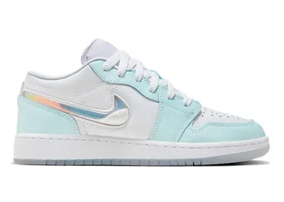 Pre-owned Jordan 1 Low Se Sneakers In Glacier Blue