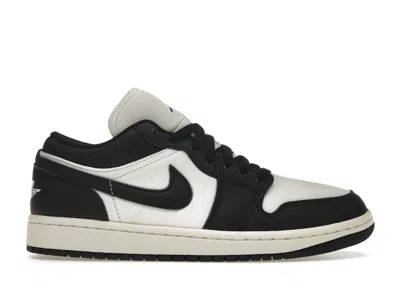 Pre-owned Jordan 1 Low Se Vintage Panda (women's) Sneakers In Sail/black