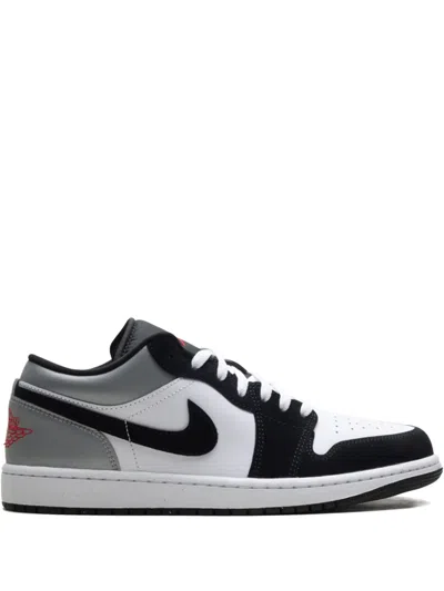 Jordan 1 Low Se "white/fire Red/black/matte Silver" Sneakers