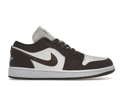 Pre-owned Jordan 1 Low Se (women's) Sneakers In Light Olive/sail/white