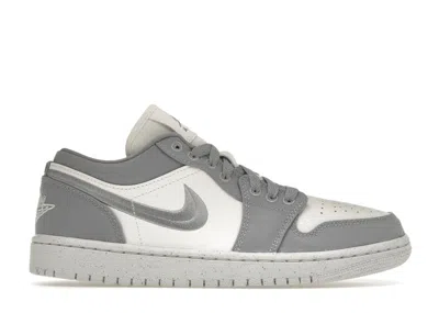 Pre-owned Jordan 1 Low Se (women's) Sneakers In Light Steel Grey/sail/white In Multi