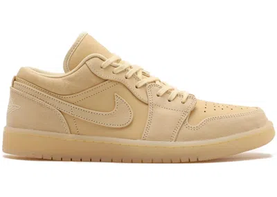 Pre-owned Jordan 1 Low Se (women's) Sneakers In Pale Vanilla/sand