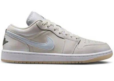 Pre-owned Jordan 1 Low Se Year Of The Snake (2025) (women's) Sneakers In Phantom/football Grey/white