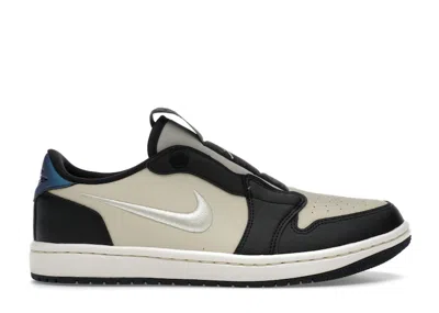 Pre-owned Jordan 1 Low Slip (women's) Sneakers In Fossil/black