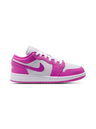 Jordan Kids' 1 Low Sneakers In 粉色