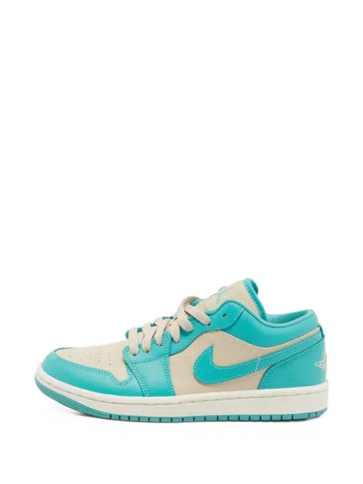 Pre-owned Jordan 1 Low Sneakers In Blue
