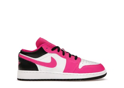 Pre-owned Jordan 1 Low Sneakers In Fierce Pink/black/white In Multi
