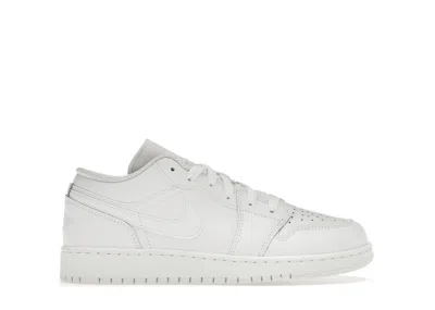 Pre-owned Jordan 1 Low Triple (2023) Sneakers In White