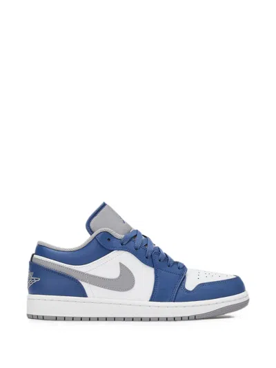 Jordan 1 Low True Leather Sneakers In Blue