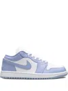 Jordan 1 Low "white/aluminum" Sneakers In White