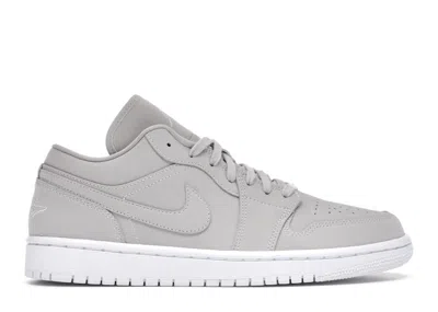 Pre-owned Jordan 1 Low (women's) Sneakers In Grey Fog/white In Multi
