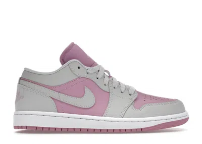 Pre-owned Jordan 1 Low (women's) Sneakers In Orchid/neutral Grey/white