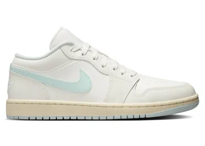Pre-owned Jordan 1 Low (women's) Sneakers In Sail/igloo