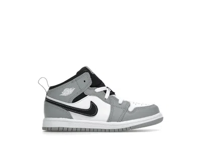 Pre-owned Jordan 1 Mid (2022) Sneakers In Light Smoke Grey/anthracite/white In Multi