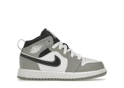 Pre-owned Jordan 1 Mid (2022) Sneakers In Light Smoke Grey/anthracite/white
