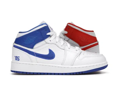 Pre-owned Jordan 1 Mid '85 Sneakers In White